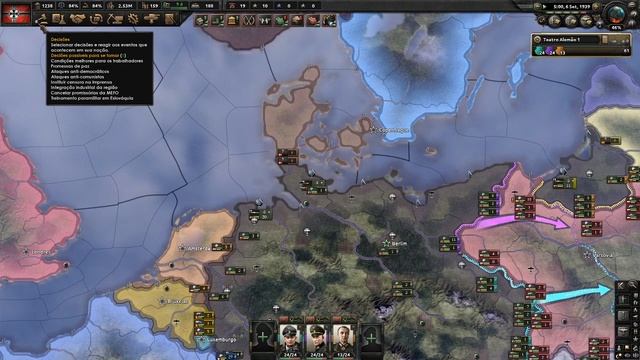 (HEART OF IRON 4) ALEMANHA NAZISTA, VAMOS FAZER O QUE HITLER NÃO FEZ! смотреть онлайн