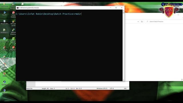 Windows Batch Programing | Tutorial 2 | Basic Command & Using Batch File | Do Something Unique смотреть онлайн