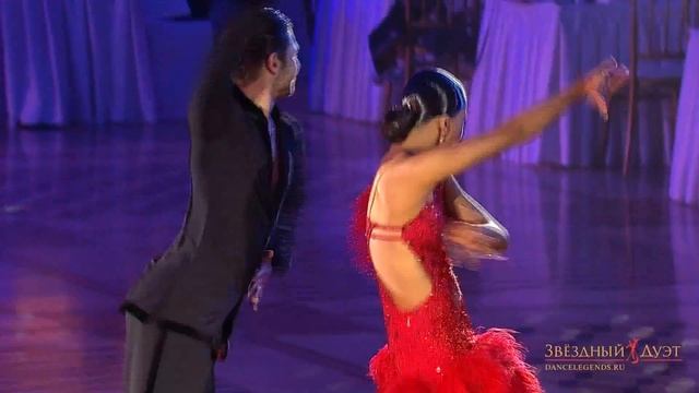 Kirill Belorukov - Polina Teleshova (Russia) Samba.Танцевальное шоу "Звездный Дуэт" 2017 смотреть онлайн