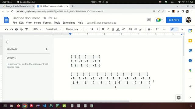 Up-solving Longest Valid Parentheses problem ( LeetCode ) смотреть онлайн