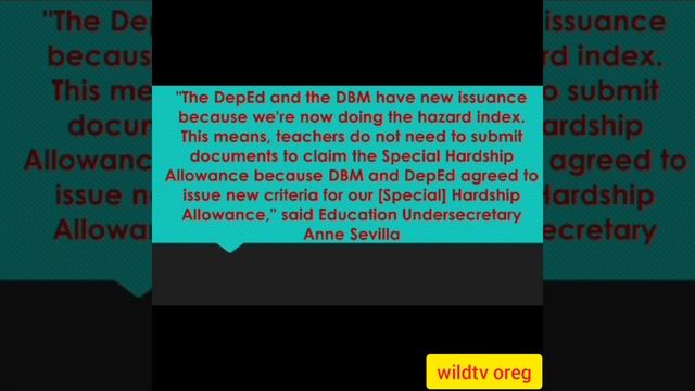 Special Hardship Allowance for Teachers and School Heads Increases up to 25% смотреть онлайн