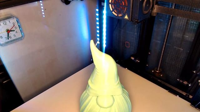 Esun PLA+ peak green - Demoprints and timelapses - Benchy, gnome and small vase смотреть онлайн