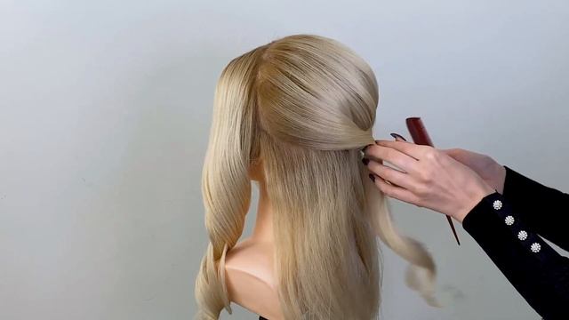 Romantic Braided Bridal Updo Tutorial смотреть онлайн
