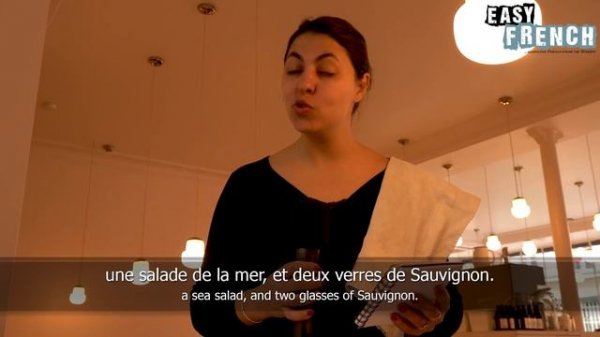 How to Order in a French Restaurant Like a Local | Super Easy French 116