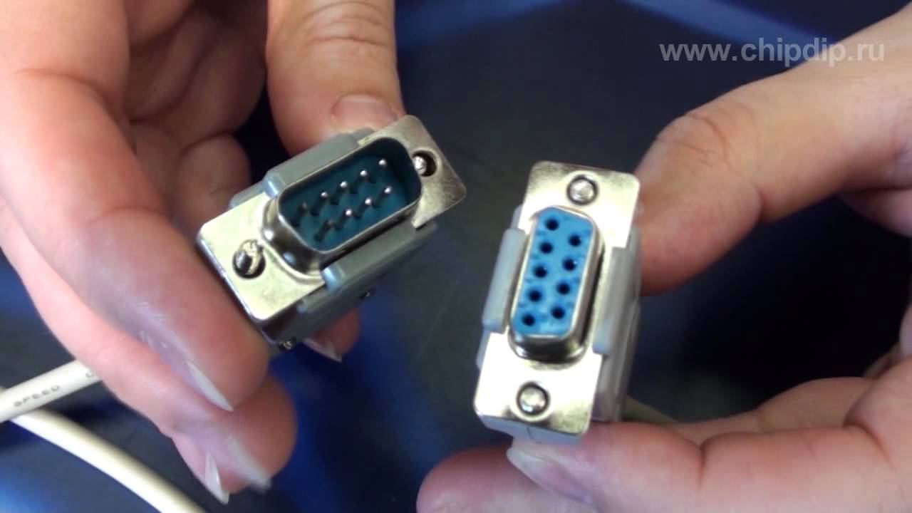 Разъемы D-Sub DB-9 смотреть онлайн