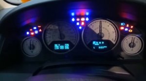 Крайслер Вояджер 5. Самодиагностика приборной панели.