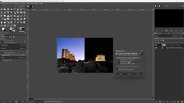 GIMP - Lesson 12 - Selection, Transformation, Deformation, Mirror, Crop, Perspective, Warp, Cage смотреть онлайн