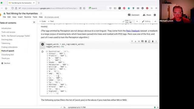 Digital Histories Research Seminar, Michael Lynch (UTS eResearch), 'Text Mining for the Humanities' смотреть онлайн