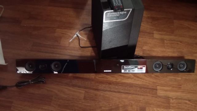 Unboxing Samsung sound bar HW-F450 2.1 Channel 280 Watt Soundbar speaker wireless sound f450 450 смотреть онлайн