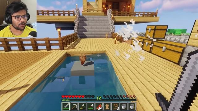 OCEAN FLOOR IN MINECRAFT ONE BLOCK | DOLPHIN смотреть онлайн