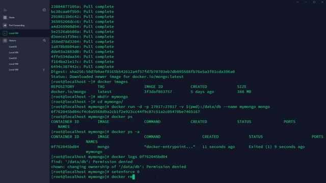 Deploy MongoDB Container using Docker смотреть онлайн
