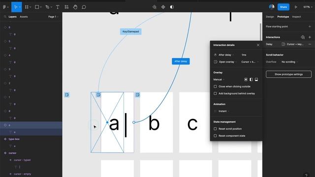 Prototype and type anything with animated keyboard in Figma смотреть онлайн