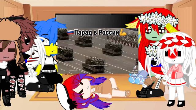 Реакции стран на Россию 1/3 ) вопросик какая ваша любимая страна ? У меня Россия ❤️ смотреть онлайн