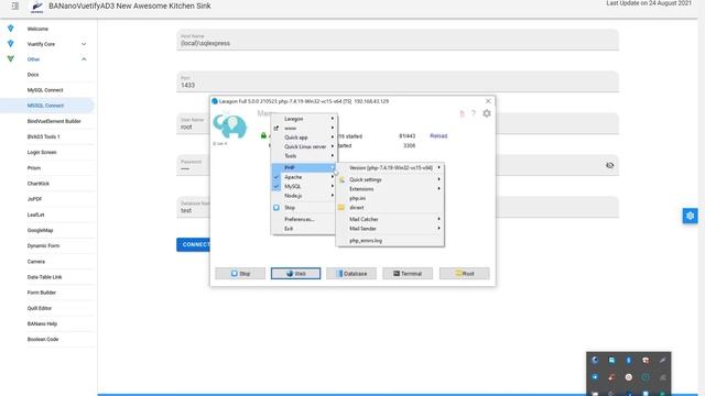 BANanoVuetifyAD3 MSSQL Connect смотреть онлайн