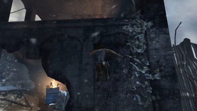 Tomb Raider 2013г.#3/10 Горная база. Радиовышка. Деревня на скалах. смотреть онлайн