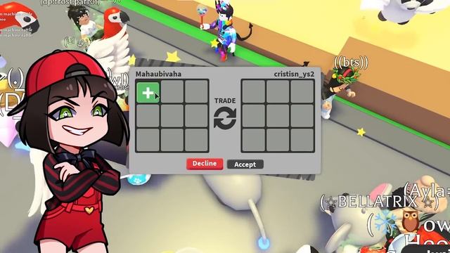 Что дадут за Неонового Лунного Быка в Роблокс Адопт Ми? Топ Трейды в Roblox Adopt Me смотреть онлайн