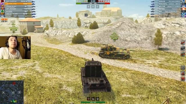 WoT Blitz - Как ИМБУЕТ FV4005. 17к урона за 2 боя ТОП дамаг- World Of Tanks Blitz (WoTB)