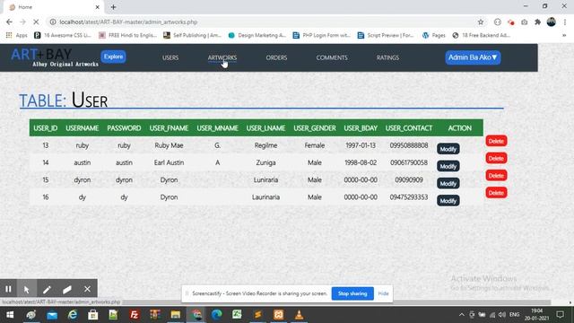 Art Gallery with Admin panel Core Php and MySql Download Free Source Code смотреть онлайн