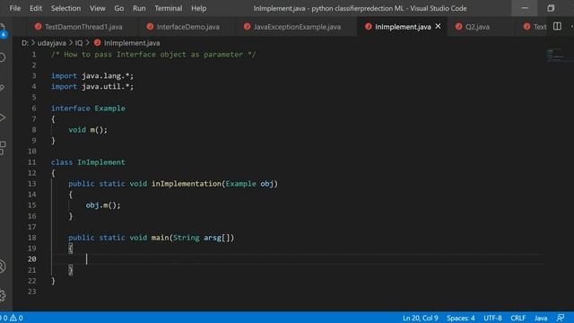 #IQ4 | How to pass Interface Object as a Parameter ? | Java Interview Questions | IQ series смотреть онлайн