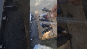 Чистка топливных форсунок форд прямо на «коленках»
