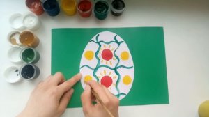 Рисование "Роспись пасхального яйца" (5-6 лет)