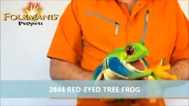 FOLKMANIS Древесная лягушка, 40см в IqToy.ru смотреть онлайн