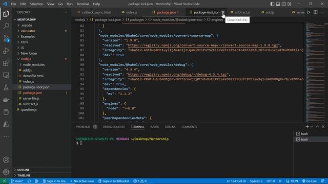 Understanding NPM and Package.json in Node.js смотреть онлайн