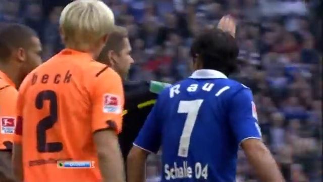 29.10.11. "Шальке" 3:1 "Хоффенхайм". Гол Рауля (1:0). смотреть онлайн