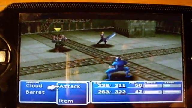 FF7 on PSP смотреть онлайн