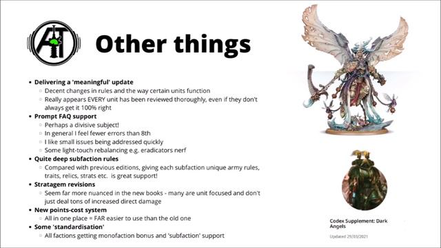 9th Edition Codexes - Is Games Workshop doing a GREAT JOB? A Discussion смотреть онлайн