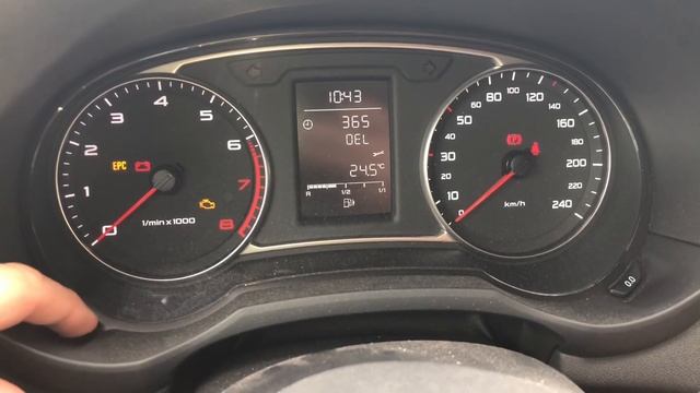 How to reset the oil Intervall setting clearing the service light Audi A1/S1 Sportback DIY смотреть онлайн