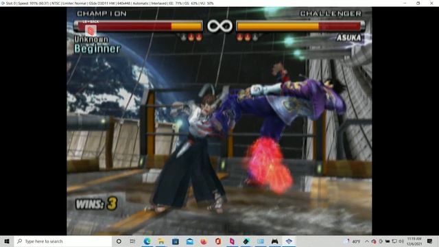 Tekken 5 PS2 Parsec PL1 Mr.Hadoken01 vs PL2 Wally West Good Games смотреть онлайн