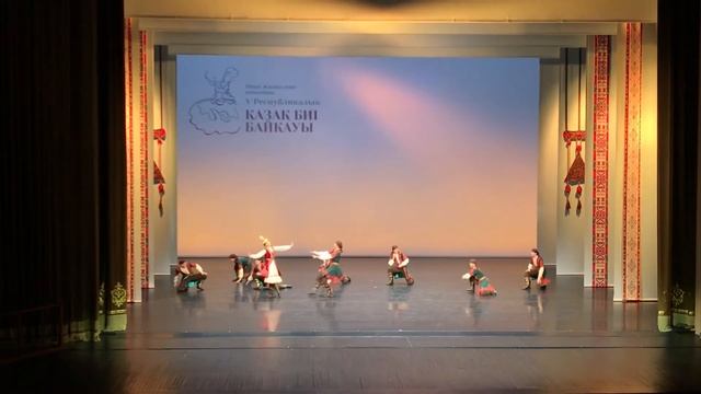 Казахская Национальная Академия Хореографии. Конкурс по казахскому танцу им. Жиенкуловой смотреть онлайн