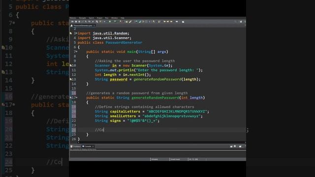 RANDOM PASSWORD GENERATOR IN JAVA. смотреть онлайн