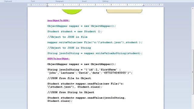 HOW TO CONVERT FROM JAVA OBJECT TO JSON USING JACKSON смотреть онлайн
