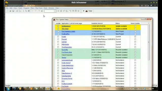 VFPX Round Up, Rick Schummer: OFUG, Visual Foxpro смотреть онлайн