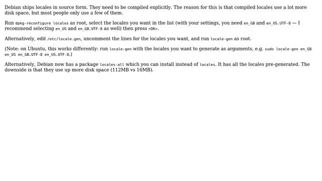 Unix & Linux: Problem of Can't set locale; make sure $LC_\* and $LANG are correct! (5 Solutions!!) смотреть онлайн