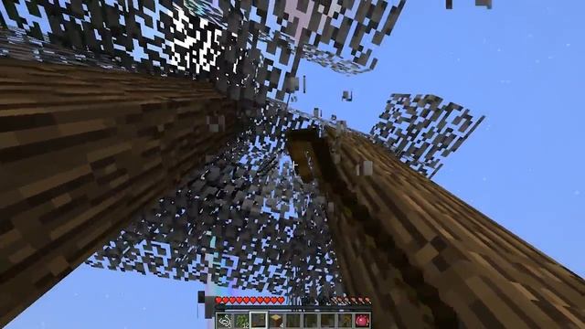 ВЫЖИВАНИЕ НА ОДНОМ БЛОКЕ В МАЙНКРАФТЕ С ДРУГОМ #1 смотреть онлайн