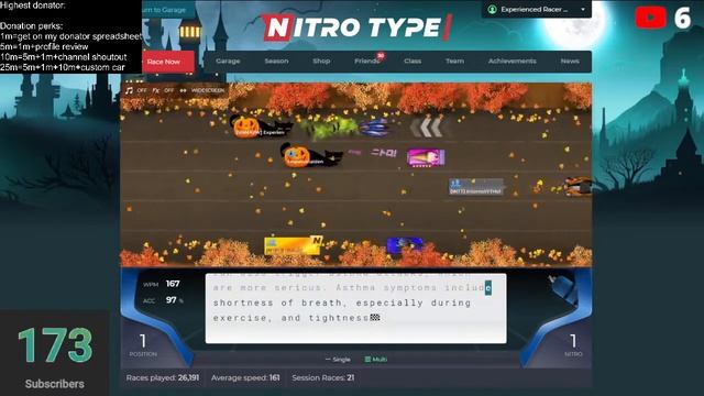 Live: Racing and Giveaways смотреть онлайн