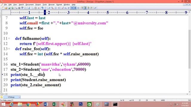 class variables in python in telugu смотреть онлайн