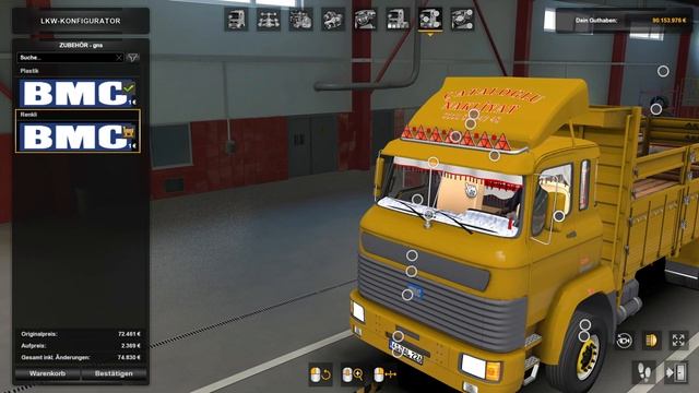 ETS2 1.39 ★ BMC Fatih | Euro Truck Simulator 2 Mods смотреть онлайн