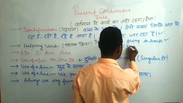 present continuous tense #tense #grammar #English #spoken смотреть онлайн