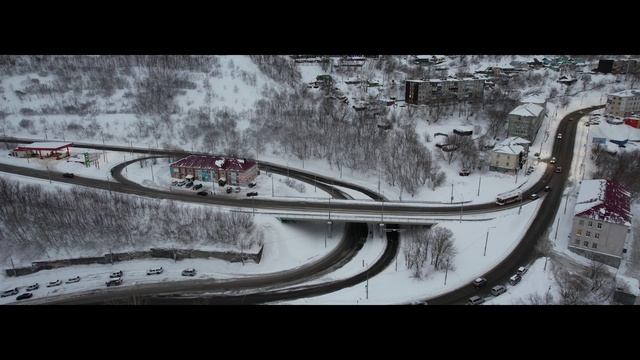 Новогодняя Прогулка по городу Петропавловск-Камчатский .mp4 смотреть онлайн