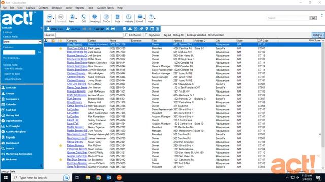 Act! Training Videos - Exporting Contacts to Excel смотреть онлайн