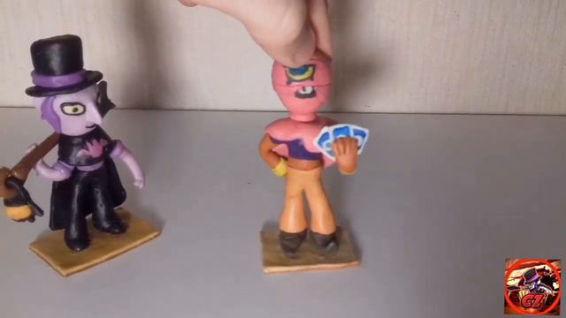 СЛЕПИЛ ИЗ ПЛАСТИЛИНА БРАВЛЕРОВ BRAWL STARS | Бравл Старс смотреть онлайн