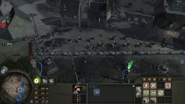 8. Сен Фромон - Прохождение Company of Heroes - Высадка в нормандии смотреть онлайн