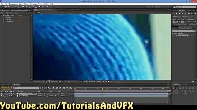 Quick Tip To Make Your Videos Look MUCH Better! - Using Unsharp Mask - After Effects Tutorial смотреть онлайн