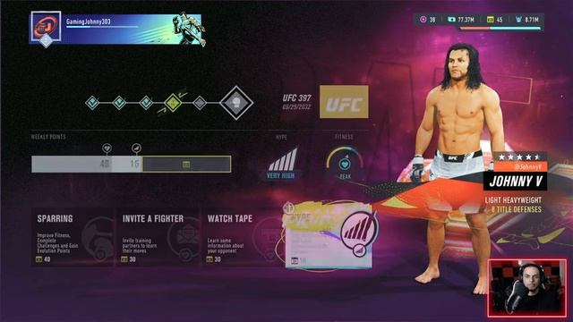 UFC 4 -- TRAINING FOR MY NEXT TITLE DEFENSE! -- CAREER MODE ON XBOX SERIES X GAMEPLAY смотреть онлайн