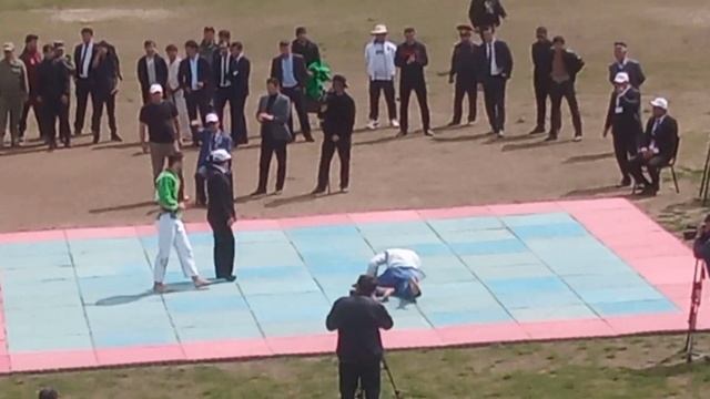 Гуштини чолиби Шодмон Ризоев & Исроил Рахимов дар ш. Бохтар