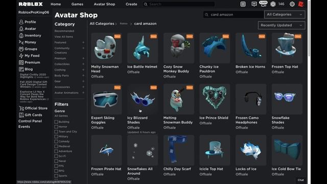 *GIFT CARD ITEMS* New Roblox Gift Card Items! Roblox January 2021! смотреть онлайн